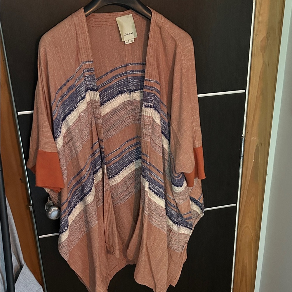 Elevenses Textured Rust Cardigan